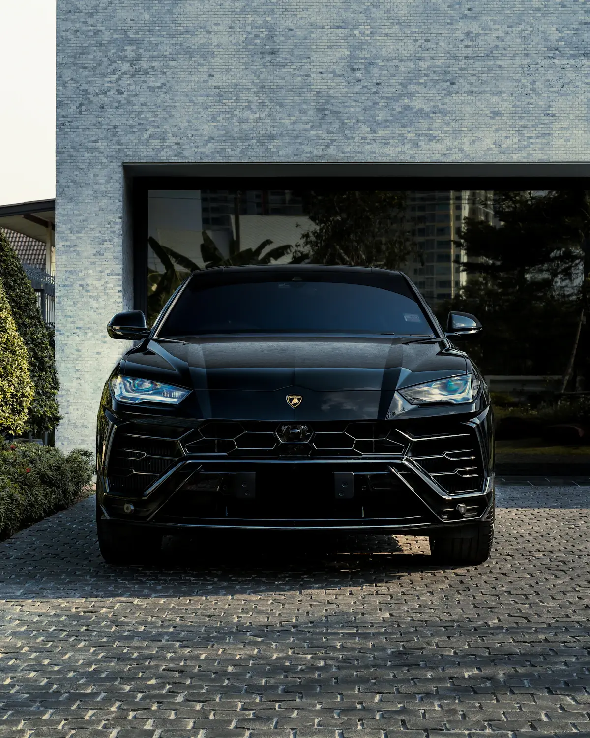 Armored luxury SUV